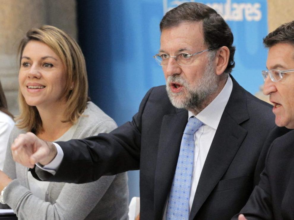 Mariano Rajoy y María Dolores de Cospedal