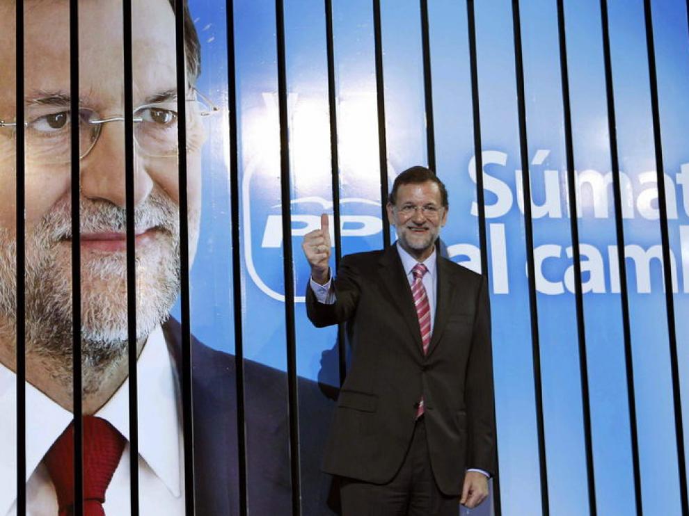 Mariano Rajoy (PP) en Castedefells (Barcelona)
