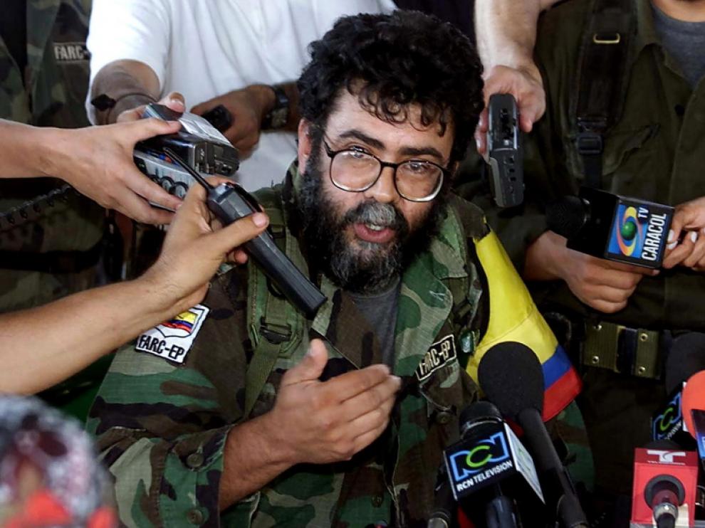 Foto de archivo del líder de las FARC, Alfonso Cano