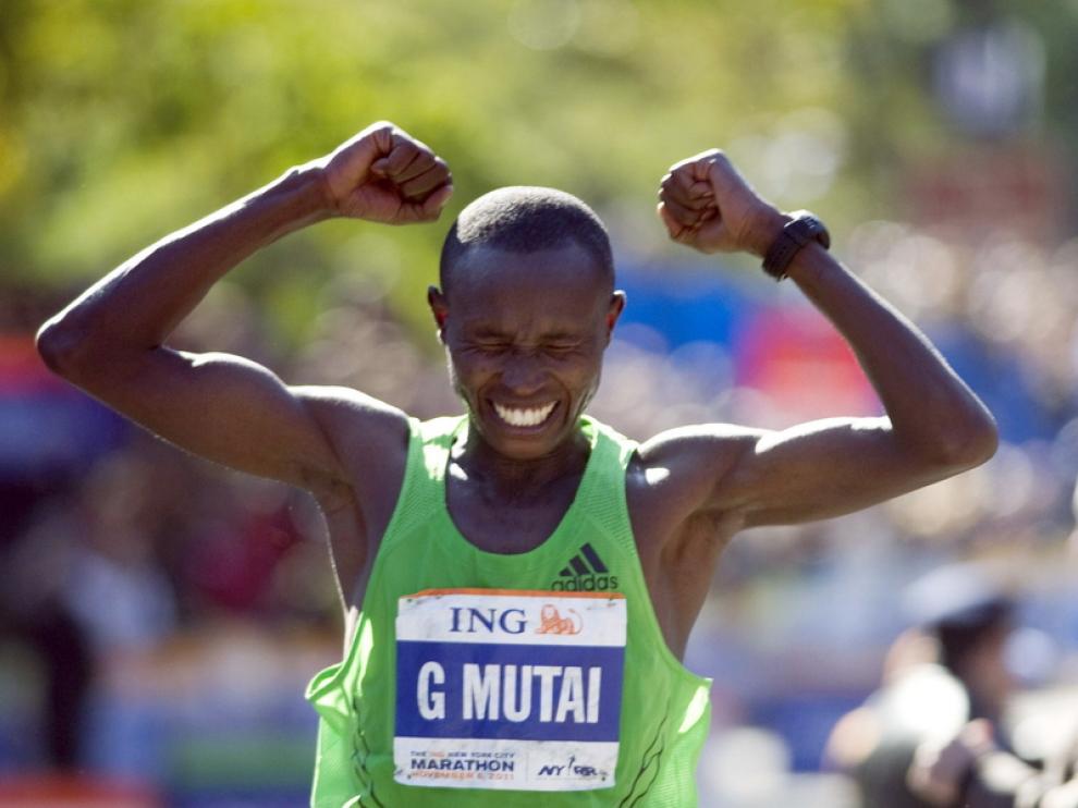 Geoffrey Mutai ganó la maratón de Nueva York en 2011