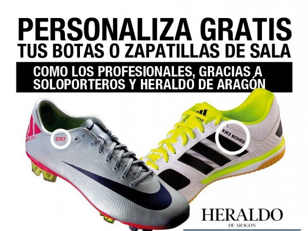 Personaliza gratis tus botas