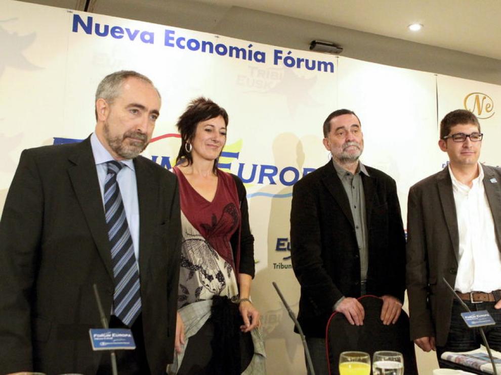 Los candidatos de la coalición Amiur