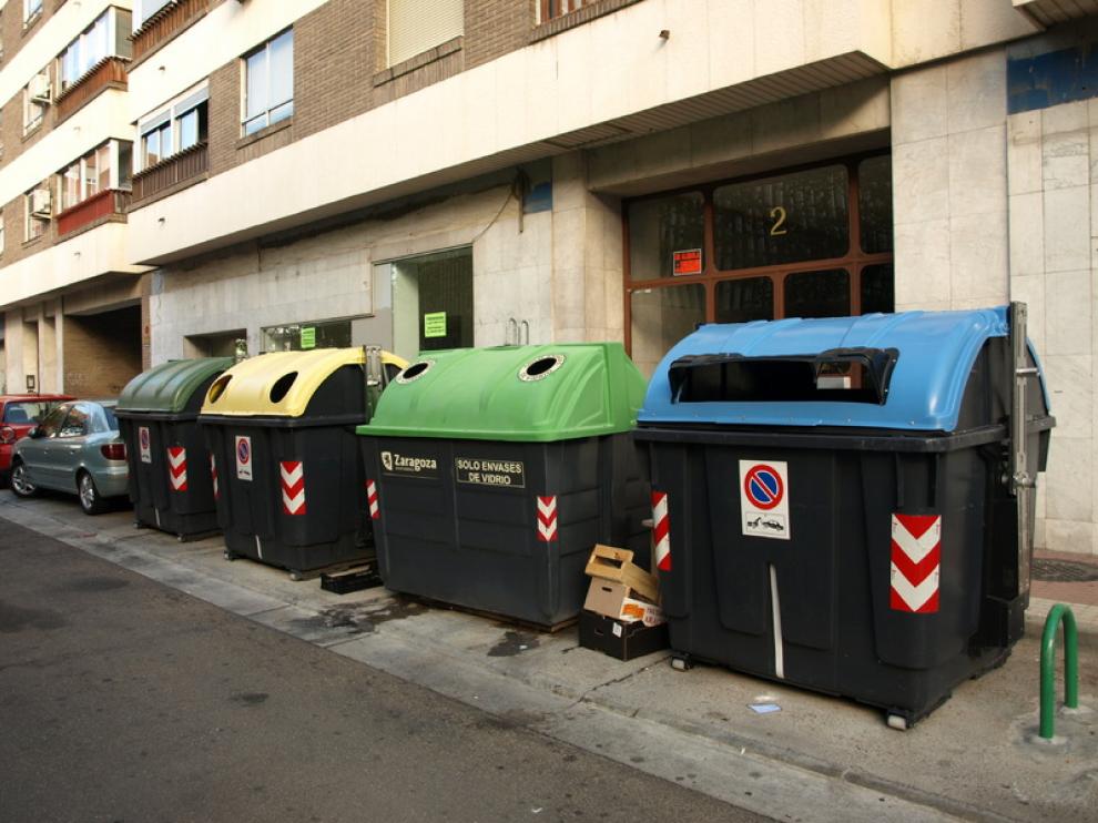 Los contenedores donde han aparecido las ratas.