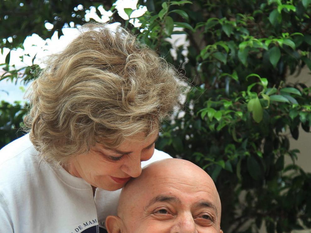 Lula Da Silva junto a su esposa Marisa Leticia.