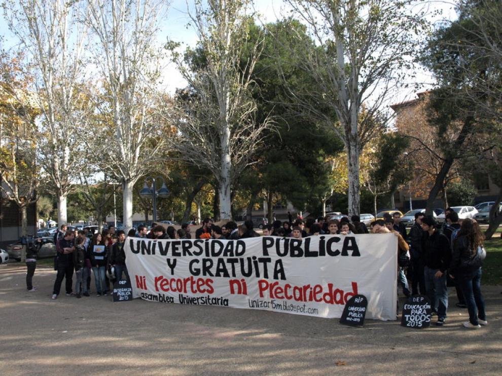 El acto se engloba en una jornada de movilizaciones.