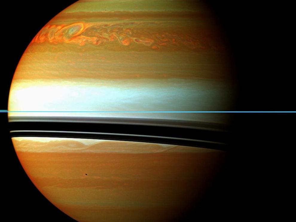 Saturno se está quedando sin sus anillos a la máxima velocidad