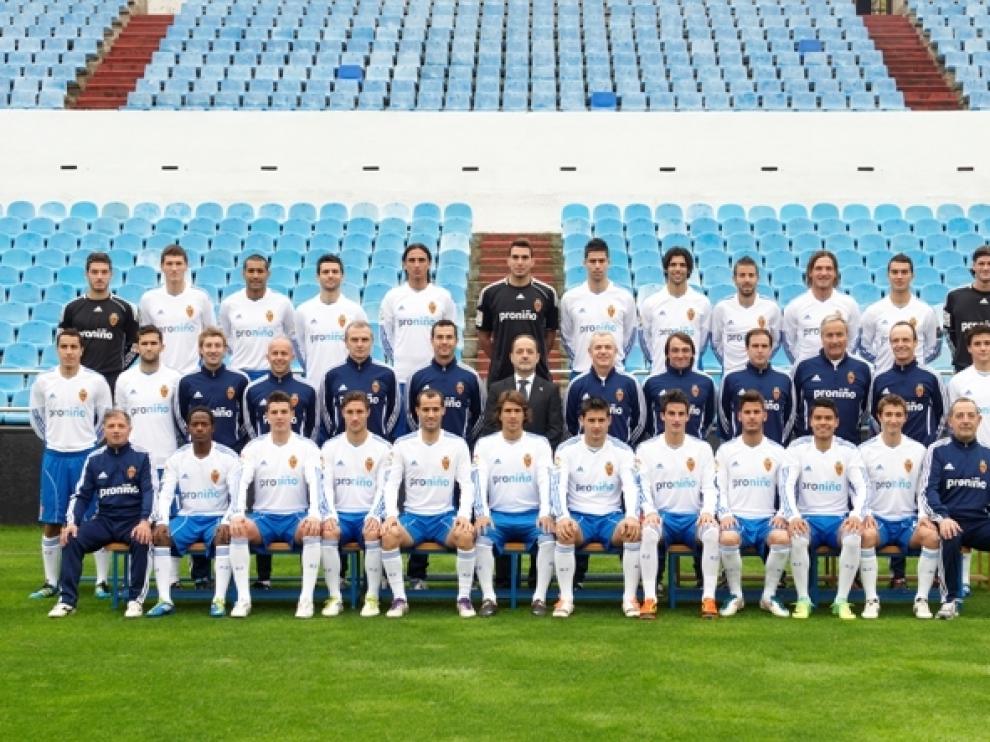 El Zaragoza se hace la foto de familia