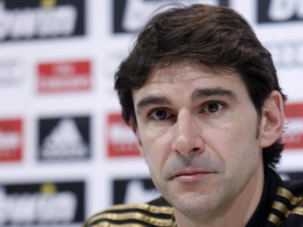 El segundo entrenador del Real Madrid, Aitor Karanka, ha hablado sobre el partido que disputará el equipo contra el Valencia.