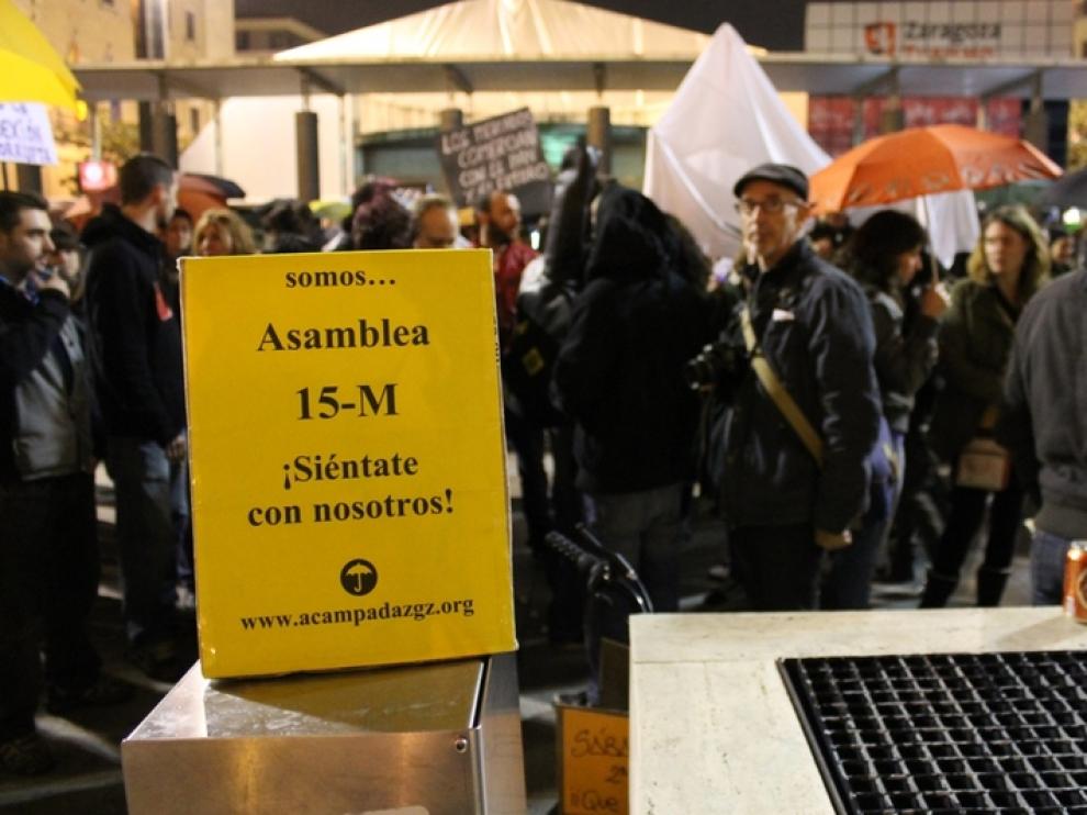 Cartel de la concentración.