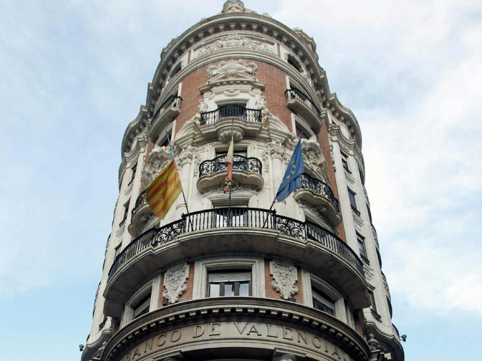 Sede central del Banco de Valencia, en Valencia