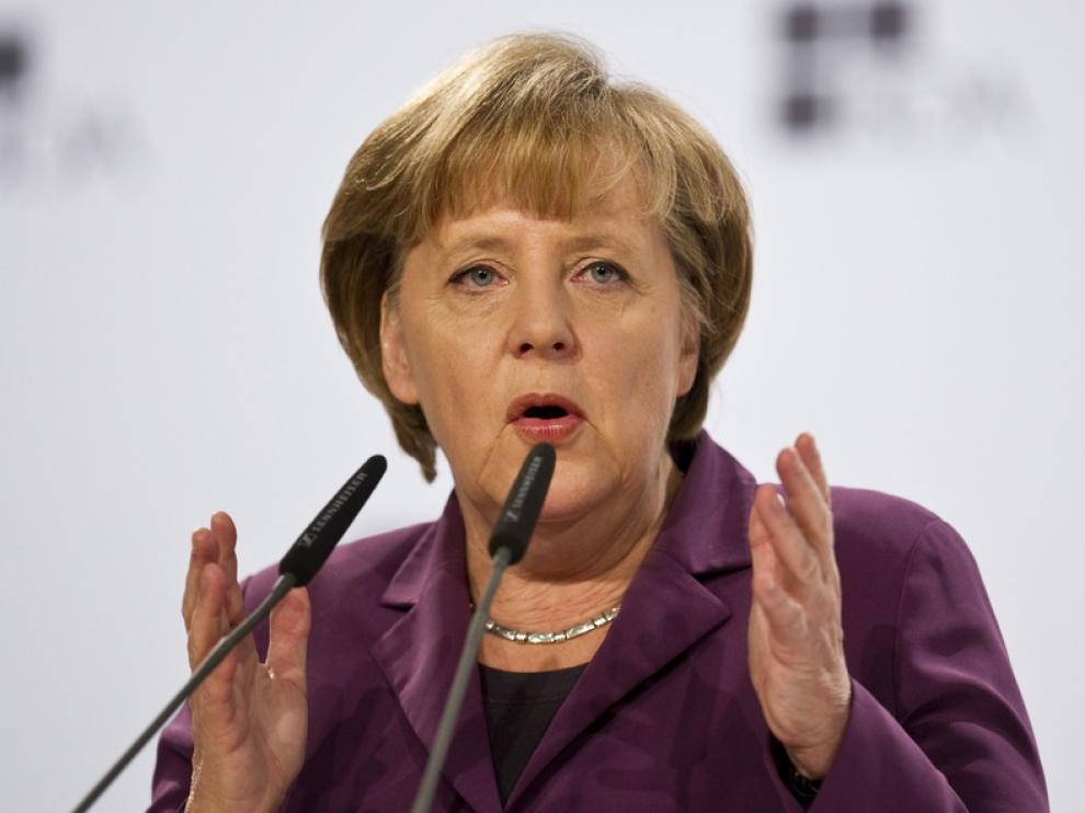 Angela Merkel, canciller de Alemania