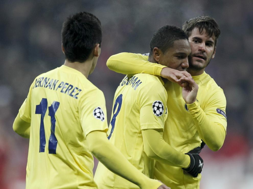 El Villarreal cae ante el Bayern por 3-1.