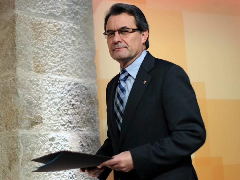 El president de la Generalitat, Artur Mas