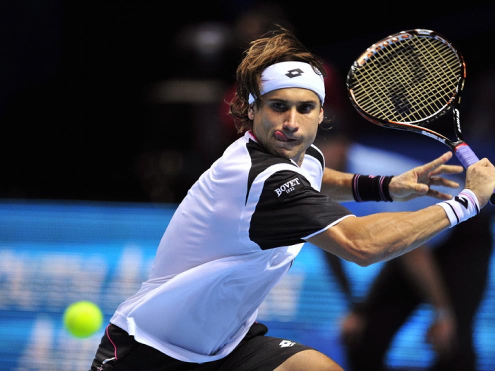 Ferrer, en un momento del partido