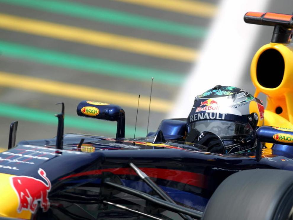 Vettel, en Brasil
