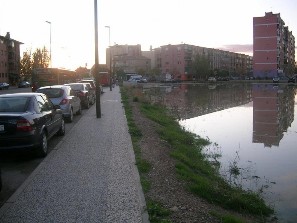 Imagen del solar situado en la avenida del Real Zaragoza de Santa Isabel