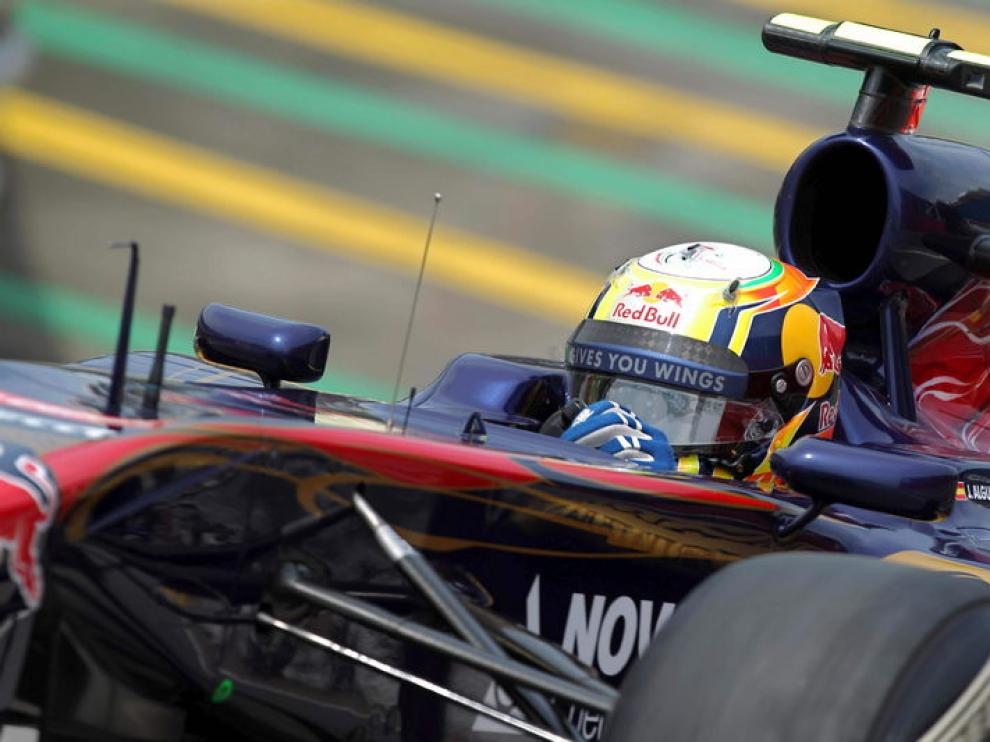 Alguersuari a los mandos del Toro Rosso