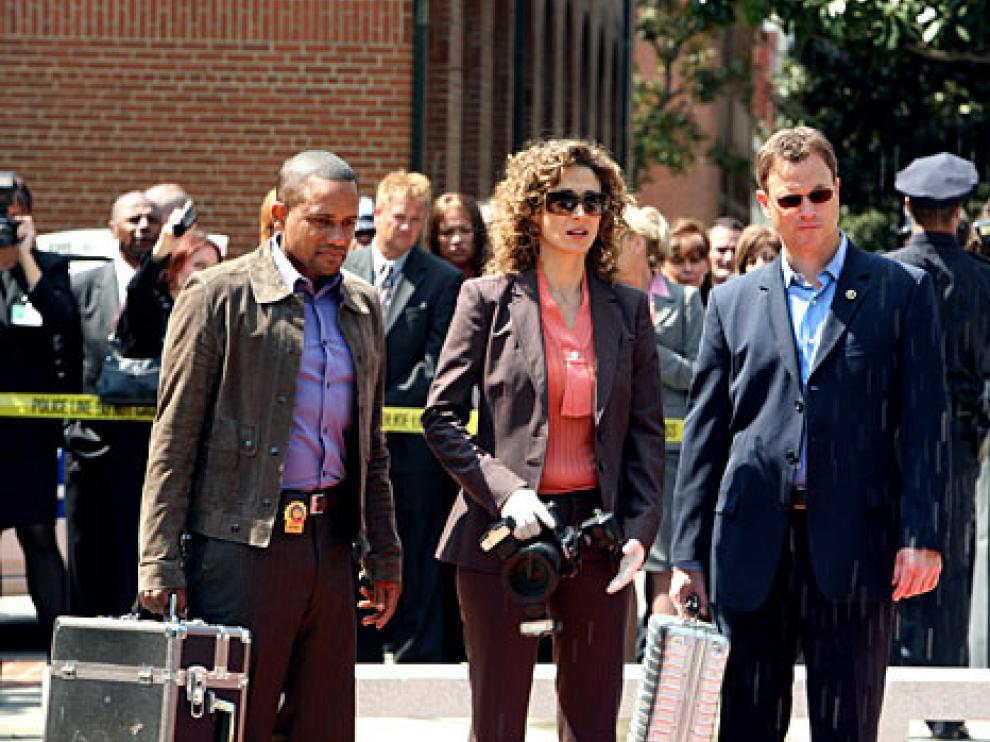 Fotograma de la serie de televisión, 'C.S.I. Nueva York'.