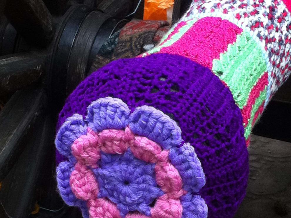 Así de coloridos han quedado los cañones