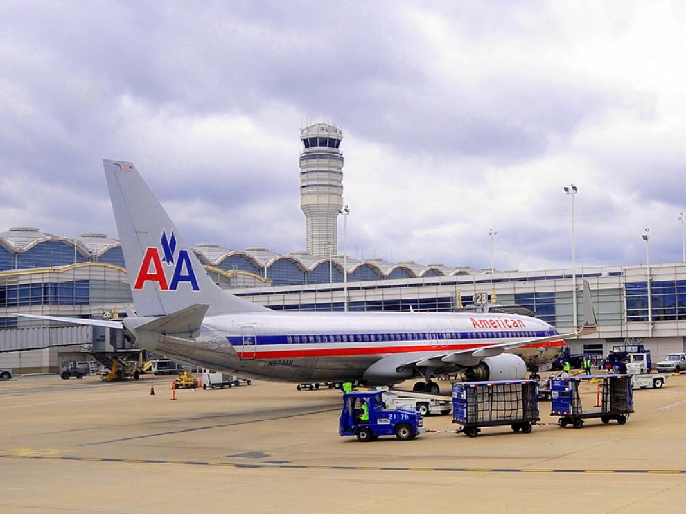 Aviones de la compañía American Airlines
