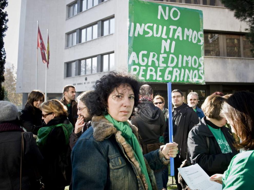 Manifestación de docentes en Madrid