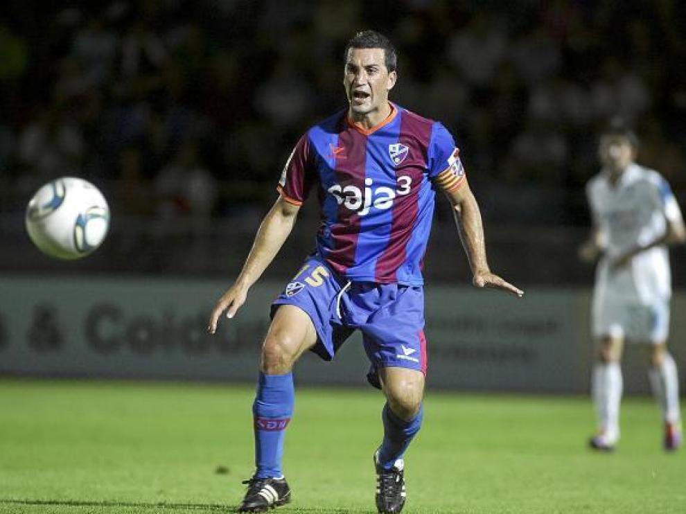 Expresivo Sorribas en el partido de Copa contra el Xerez.