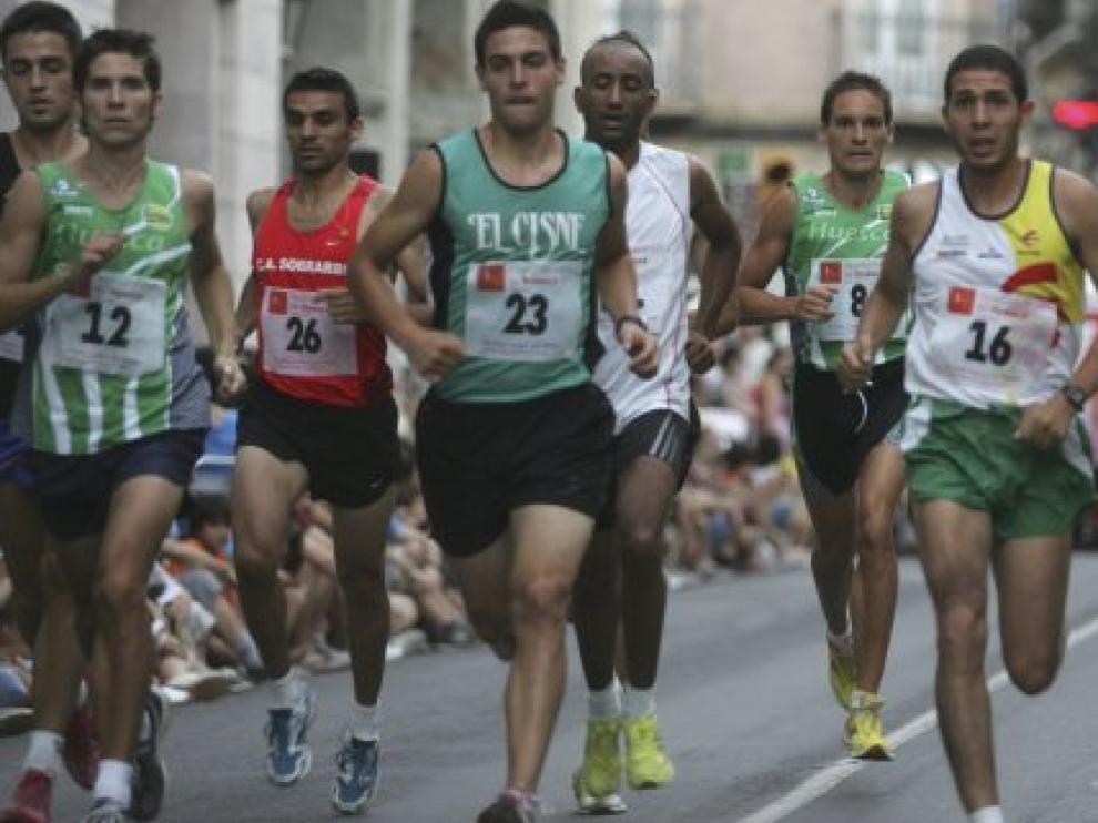Víctor Puyuelo, en el centro
