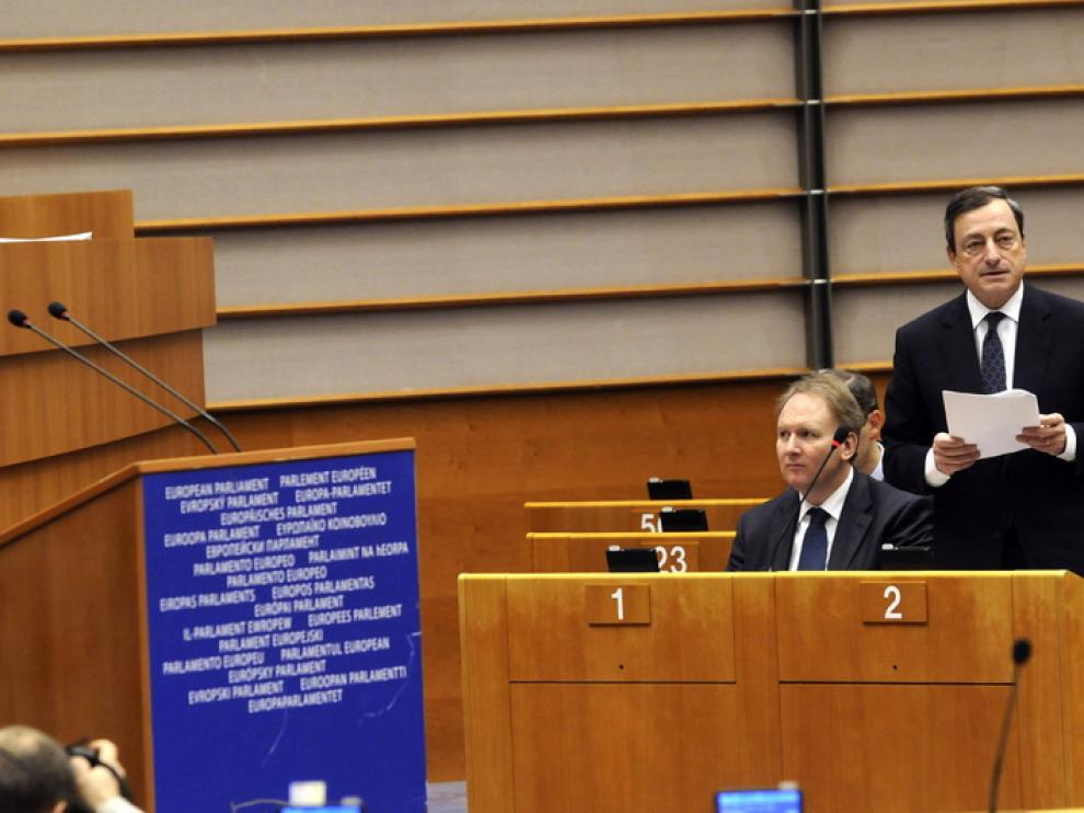 El presidente del BCE, Mario Draghi