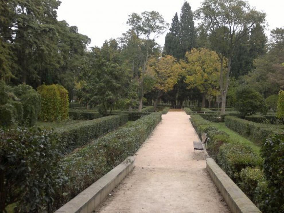 Foto actual del espacio donde se ubicaba la Rosaleda del Parque Grande