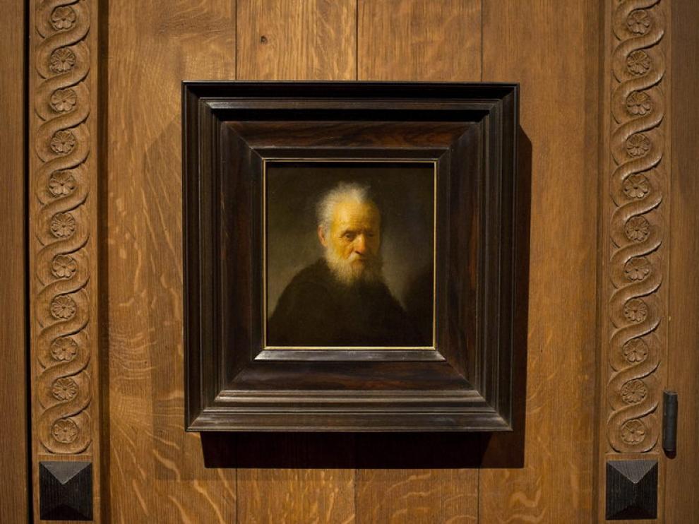'Hombre con barba', de Rembrandt