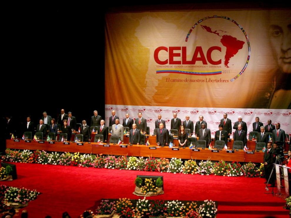 Vista general de los mandatarios que asistieron a la cumbre constitutiva de la CELAC