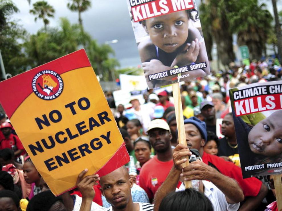 Protestas en Durban