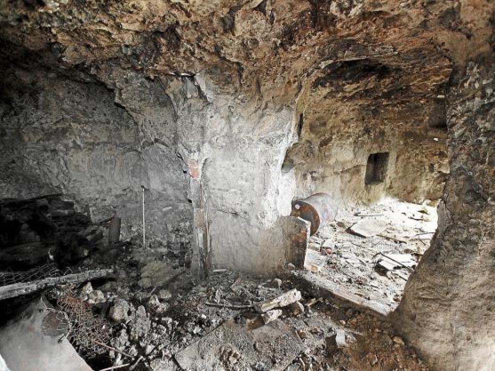 Las cuevas presentan un gran deterioro.