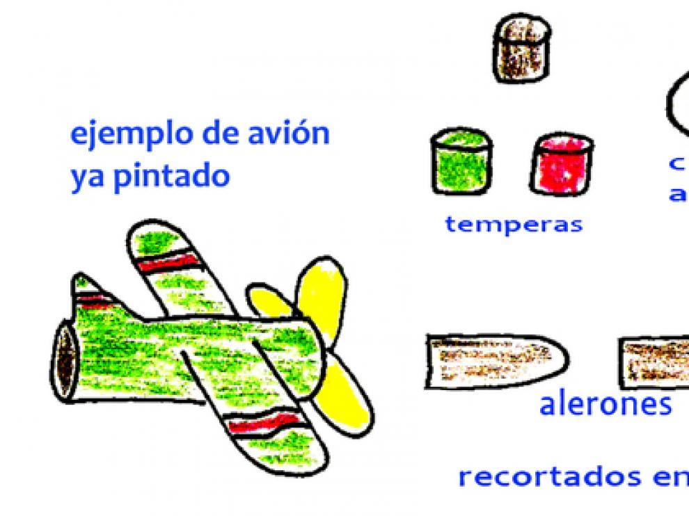 Ficha para fabricar tu avión