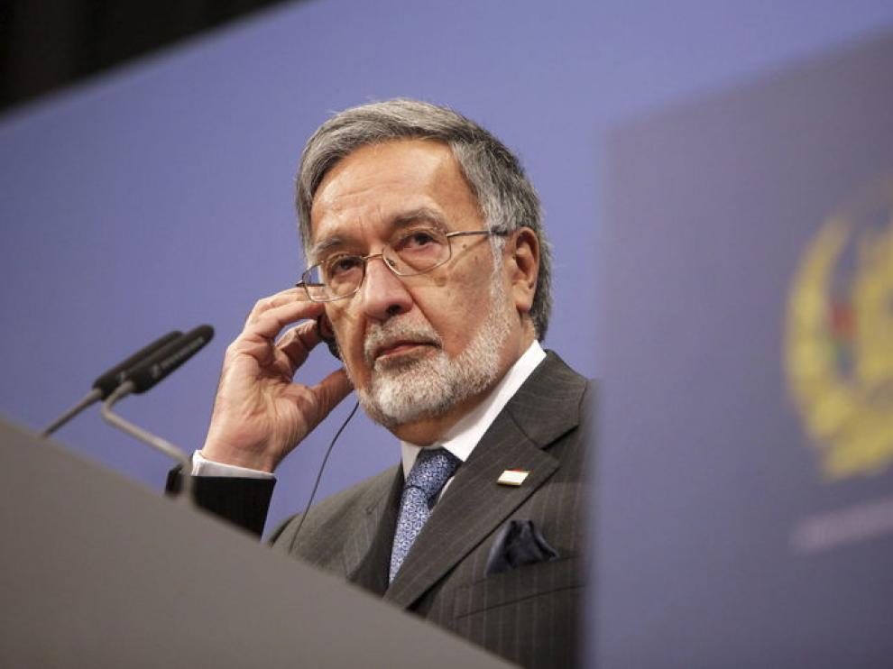 El ministro afgano de Exteriores en la conferencia internacional