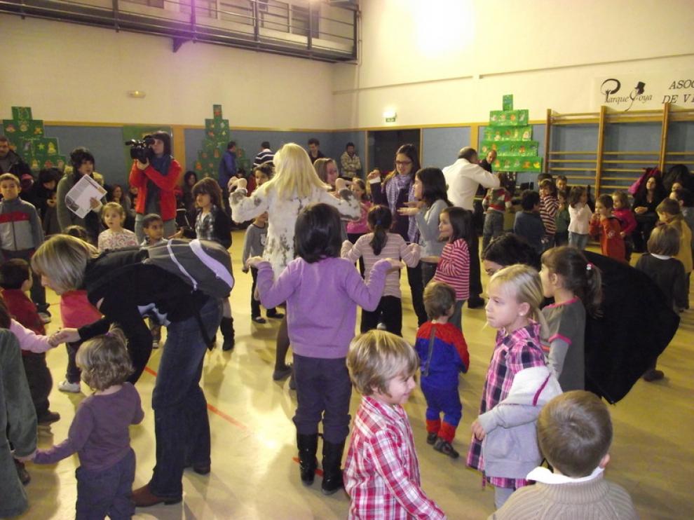 Fiesta de Navidad en Parque Goya, 2010