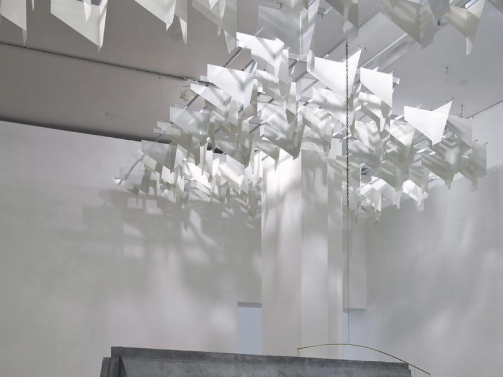 Una de las instalaciones de Martin Boyce en el centro BALTIC