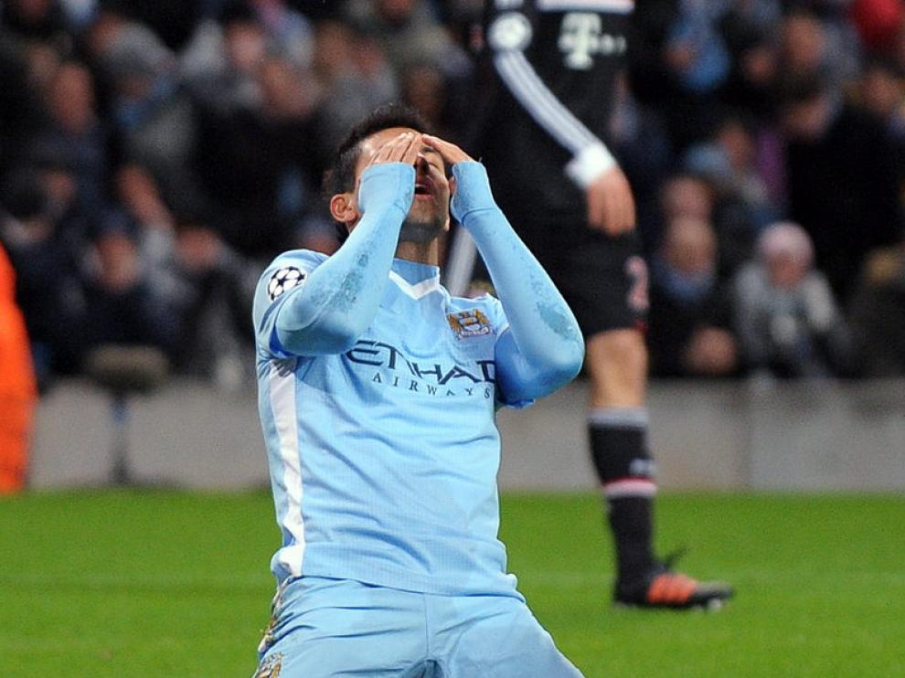 El jugador del Manchester City Sergio Agüero