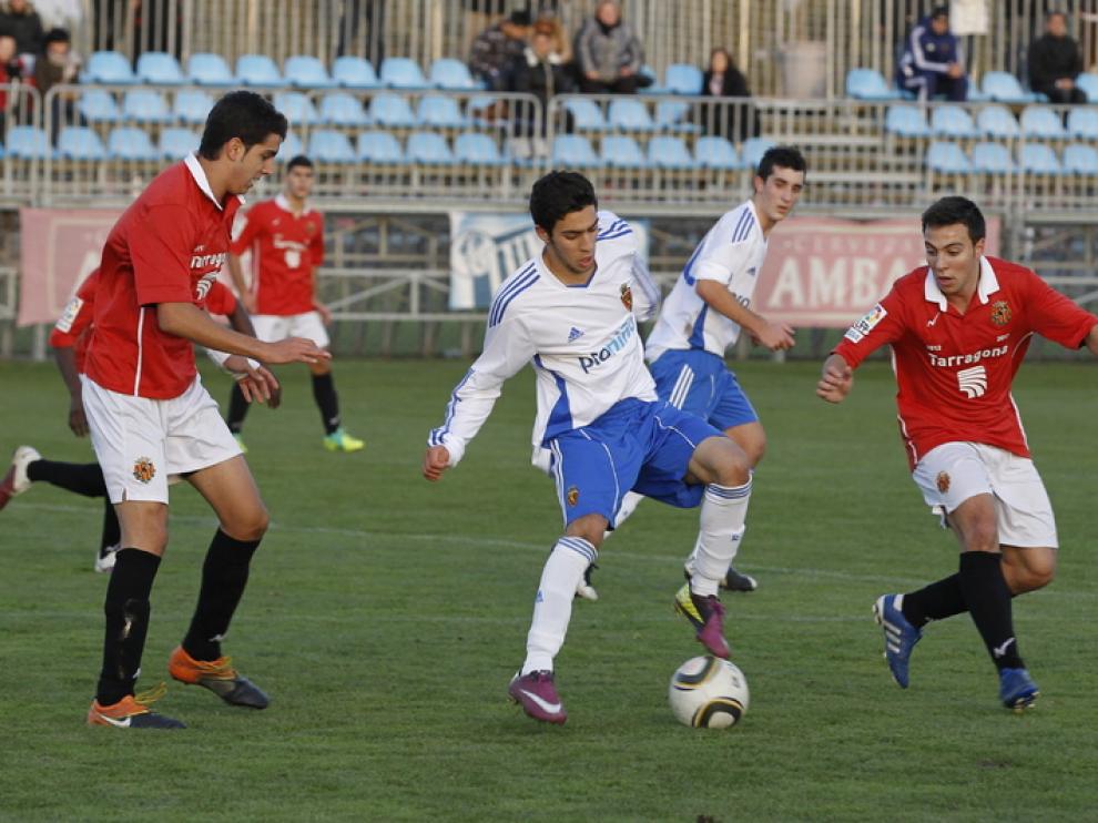 Imagen del Zaragoza-Nástic de la pasada semana