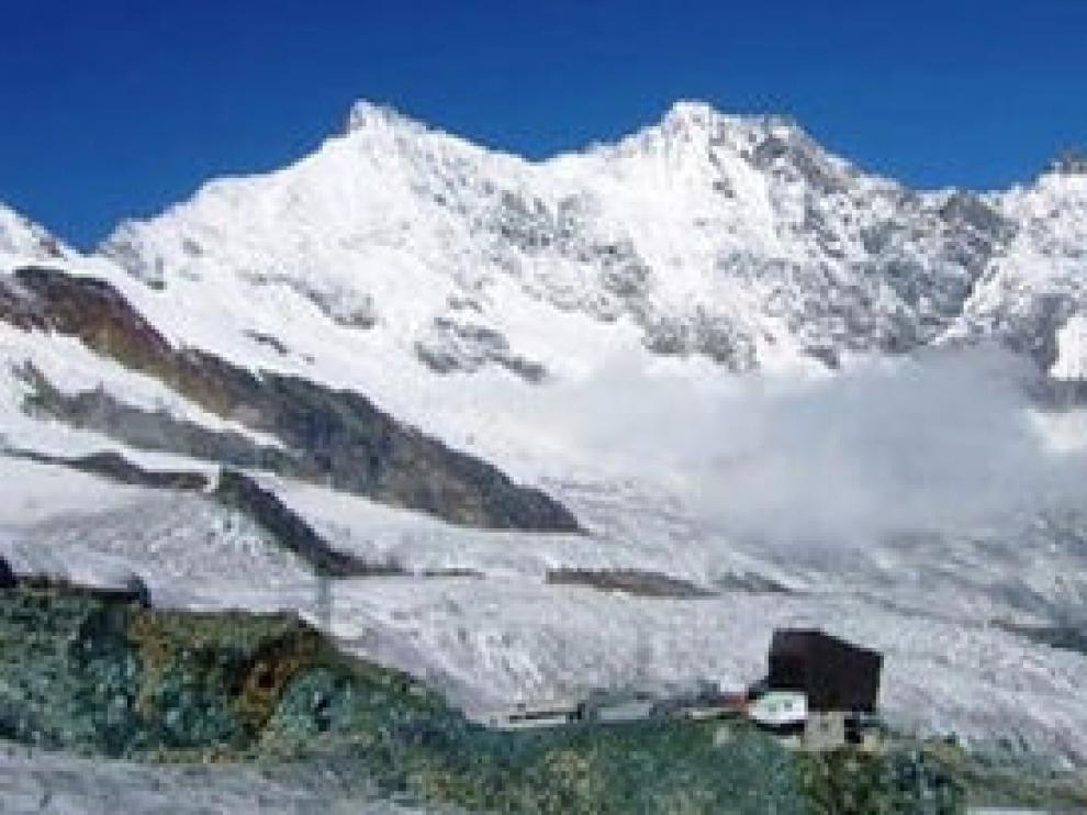 Imagen de la estación de Saas Fee
