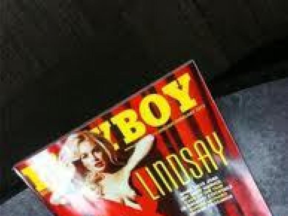 Portada de Lindsay Lohan que circula por la red