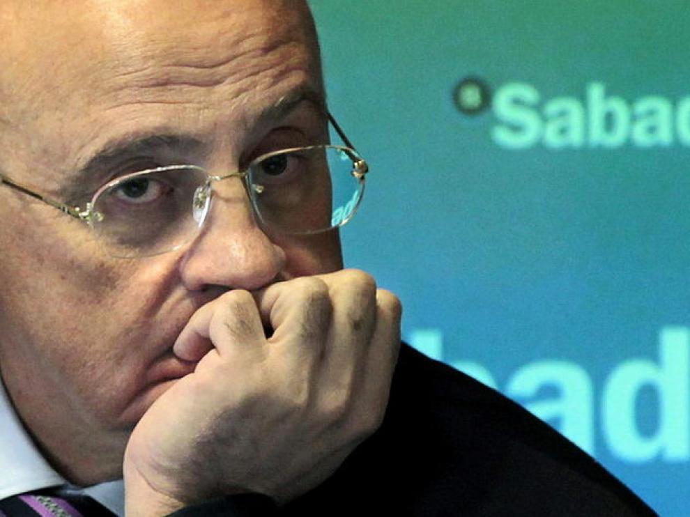 El presidente de Banco Sabadell, Josep Oliu