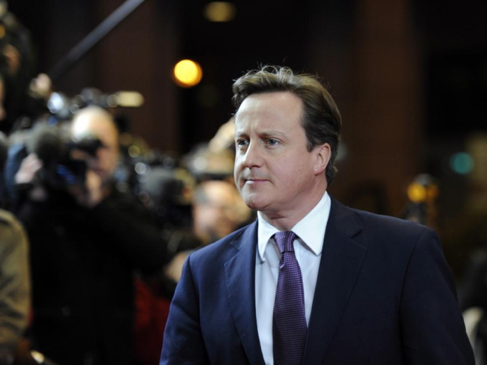 El primer ministro británico, David Cameron