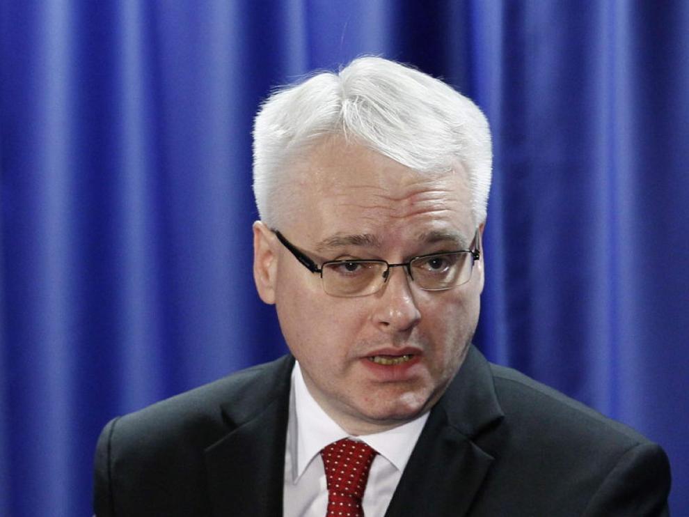 El presidente croata Ivo Josipovic habla sobre la adhesión del país a la UE.