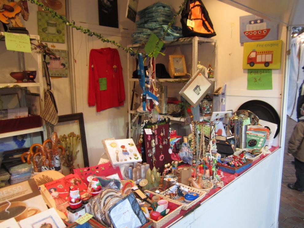 Decoración, ropa, webcams... en este stand hay sitio para todo