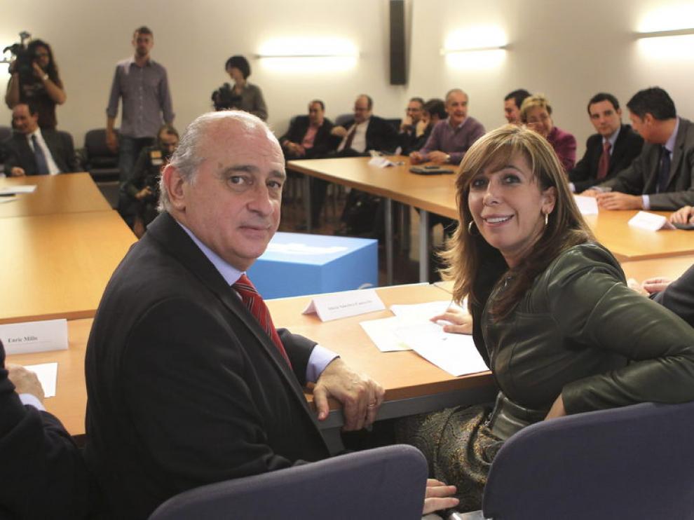 Jorge Fernández Díaz y Alicia Sánchez Camacho