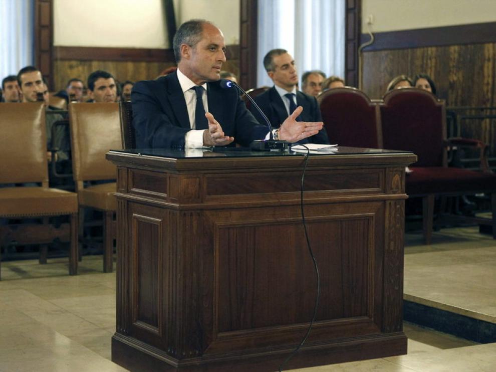 Francisco Camps en el juicio