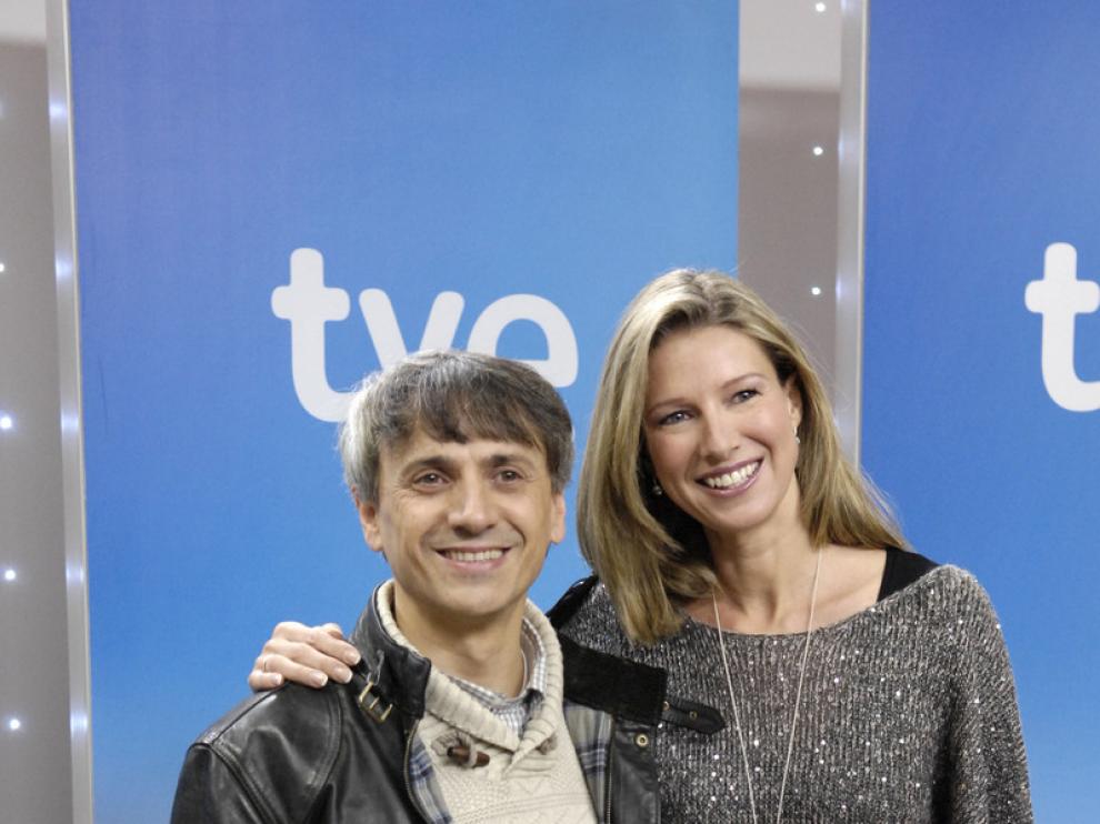 José Mota y Anne Igartiburu