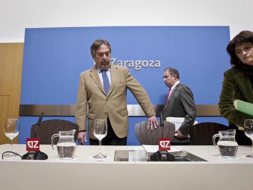 El alcalde de Zaragoza, Juan Alberto Belloch