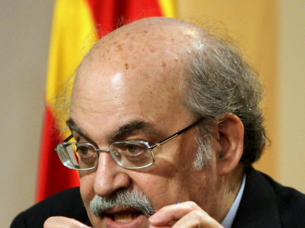 Andreu Mas-Colell, consejero de Economía de Cataluña